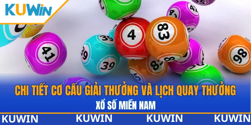 Chi tiết cơ cấu giải thưởng và lịch quay thưởng xổ số miền Nam Chi tiết cơ cấu giải thưởng và lịch quay thưởng xổ số miền Nam