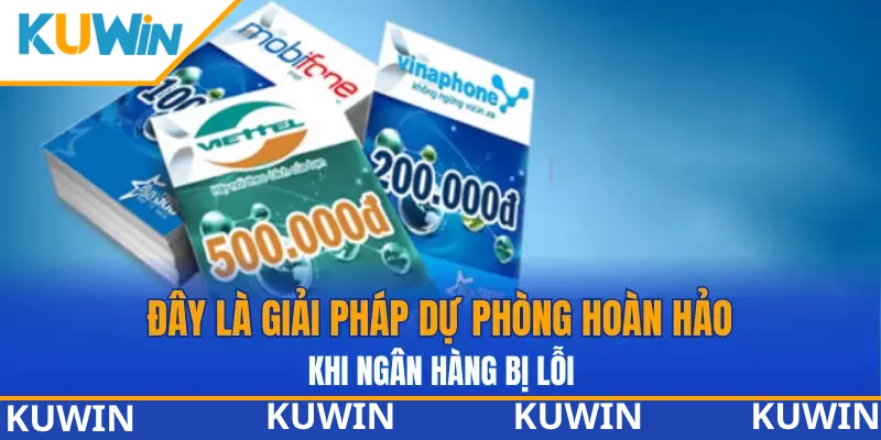 Đây là giải pháp dự phòng hoàn hảo khi ngân hàng bị lỗi Đây là giải pháp dự phòng hoàn hảo khi ngân hàng bị lỗi